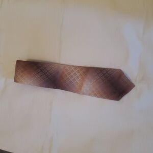Cognizanti Elegant Brown Patterned Men's Tie